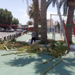 في إطار الاستعدادات للاحتفال بالذكرى 68 لعيد الجمهورية، تواصل بلدية الكرم أشغال تنظيف الساحات العمومية